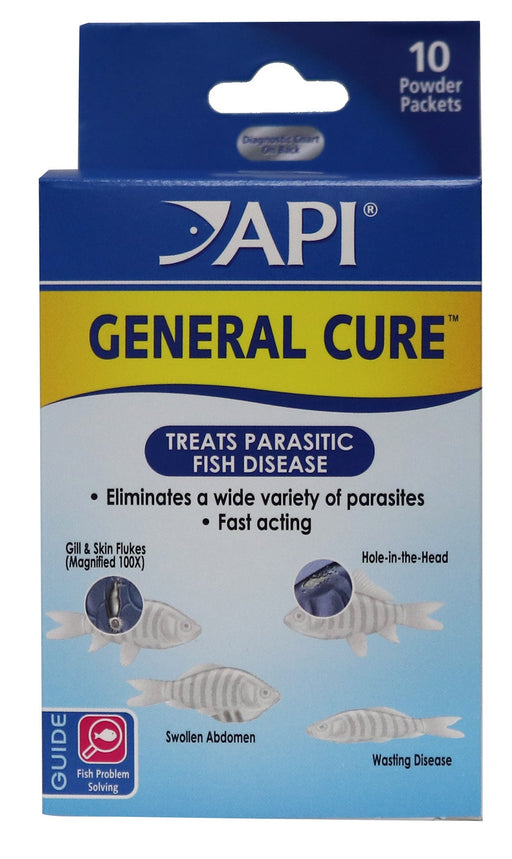 10 count API General Cure Powder Treats Parasitic Fish Disease
