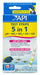 25 count API 5 in 1 Aquarium Test Strips for Freshwater and Saltwater Aquariums