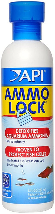 32 oz (4 x 8 oz) API Ammo Lock Detoxifies Aquarium Ammonia