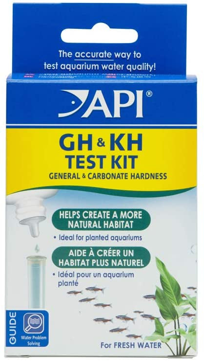 1 count API GH and KH General and Carbonate Hardness Test Kit for Freshwater Aquariums