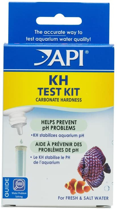 1 count API KH Carbonate Hardness Test Kit for Fresh and Saltwater Aquariums