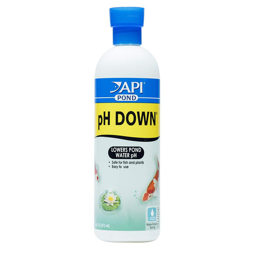 16 oz API Pond pH Down Lowers Pod Water pH Safe for Fish and Plants