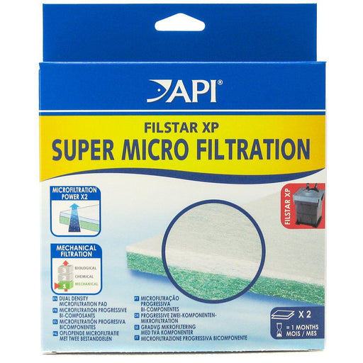 2 count API Filstar XP Super Microfiltration Pads