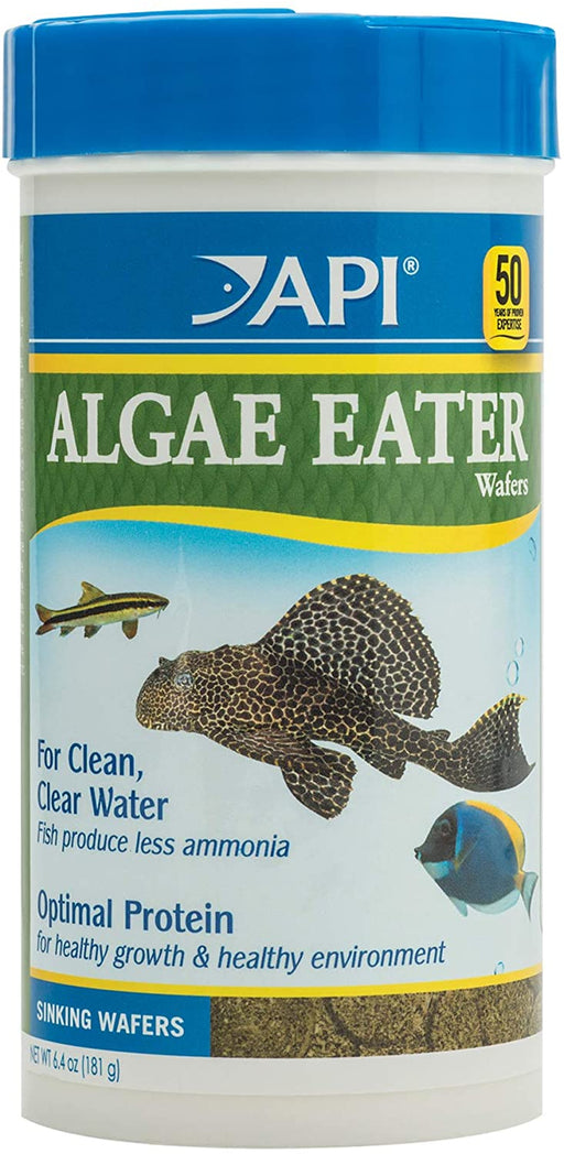 6.4 oz API Algae Eater Sinking Wafers Fish Food