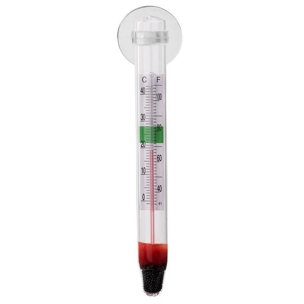 1 count Aquatop Glass Aquarium Thermometer with Suction Cup