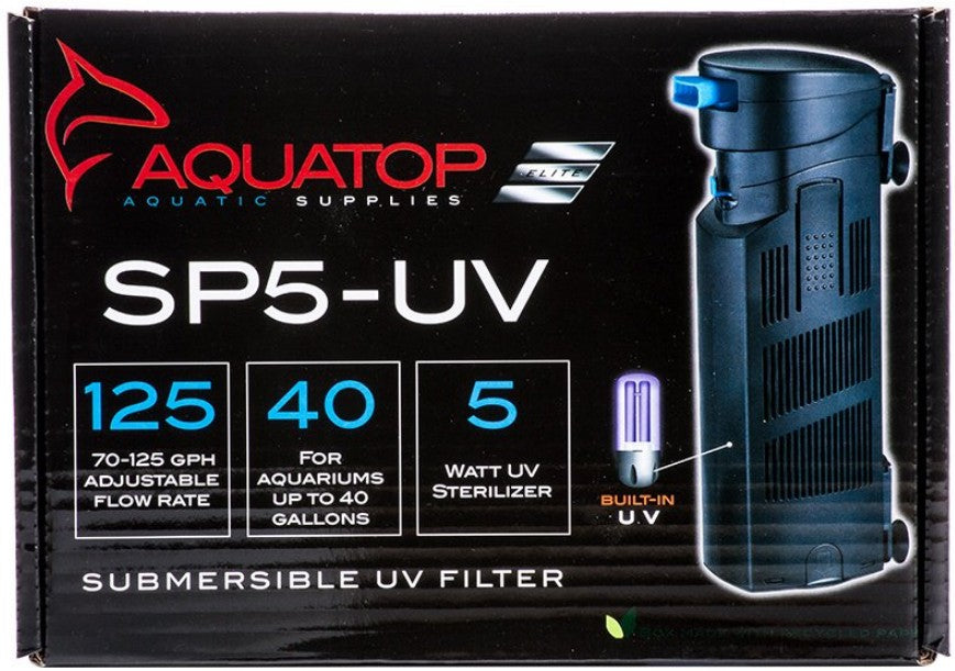40 gallon Aquatop Submersible UV Filter with Pump