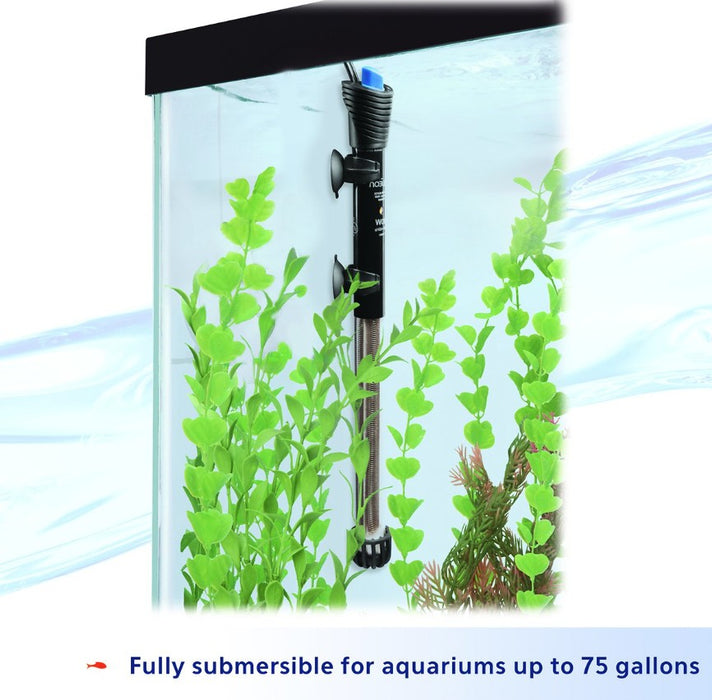 200 watt Aqueon Submersible Aquarium Heaters Compact Size