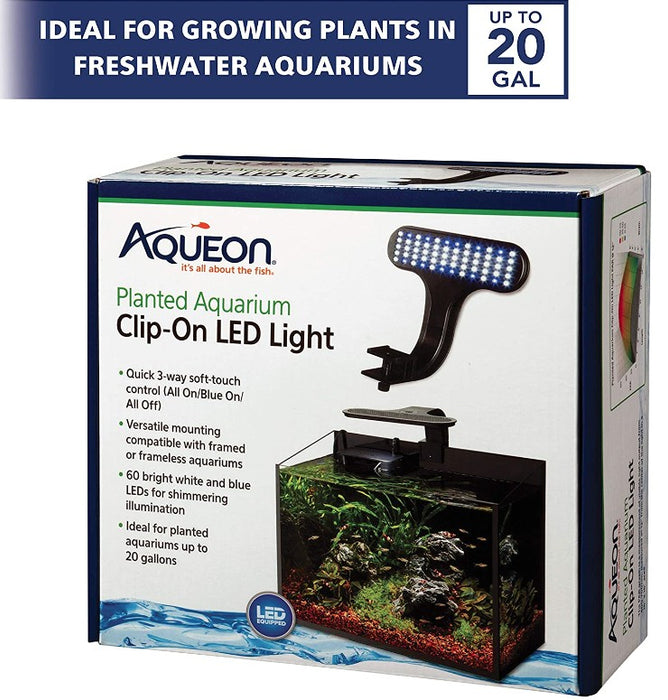 1 count Aqueon Planted Aquarium Clip-On LED Light