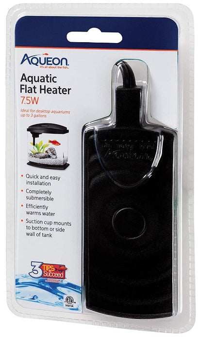 7.5 watt Aqueon Aquatic Flat Heater for Aquariums