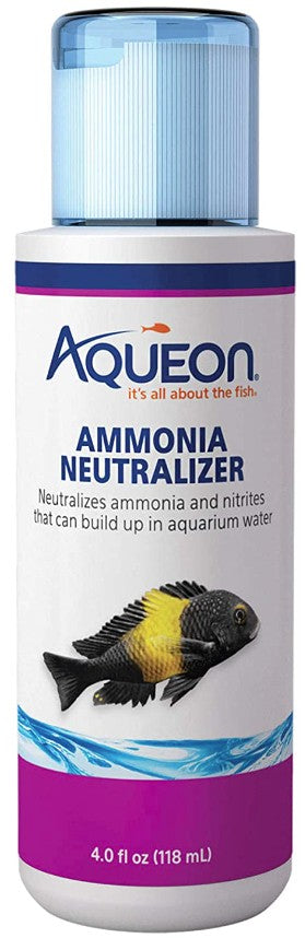 4 oz Aqueon Ammonia Neutralizer for Freshwater and Saltwater Aquariums