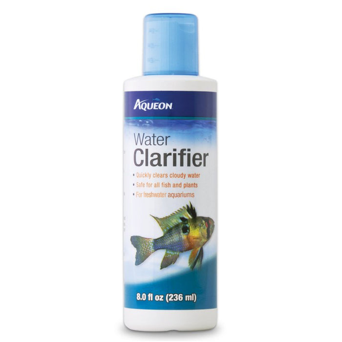 8 oz Aqueon Water Clarifier Quickly Clears Cloudy Water for Freshwater and Saltwater Aquariums