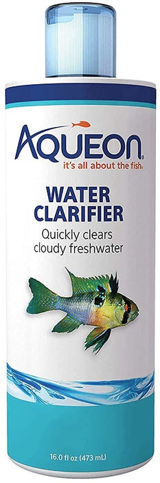16 oz Aqueon Water Clarifier Quickly Clears Cloudy Water for Freshwater and Saltwater Aquariums