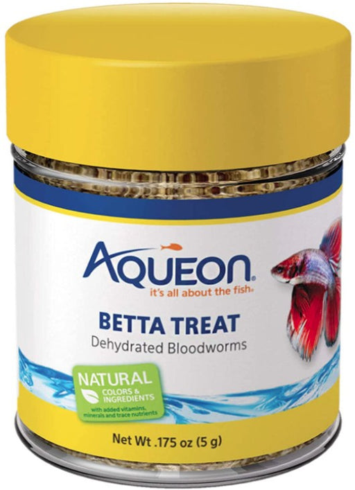 0.175 oz Aqueon Betta Treat Freeze Dried Bloodworms
