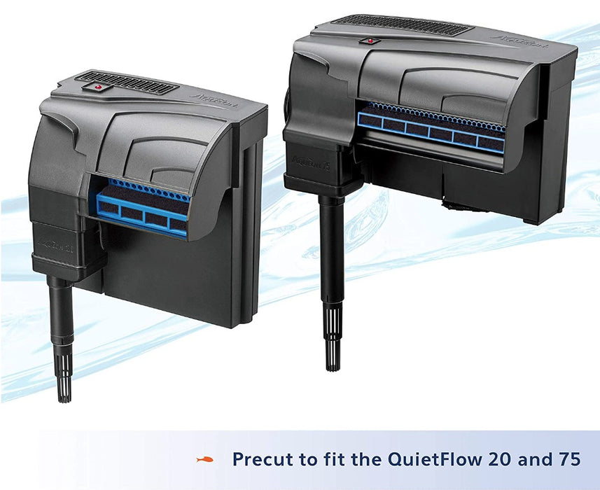 4 count Aqueon Carbon for QuietFlow LED Pro Power Filter 20/75