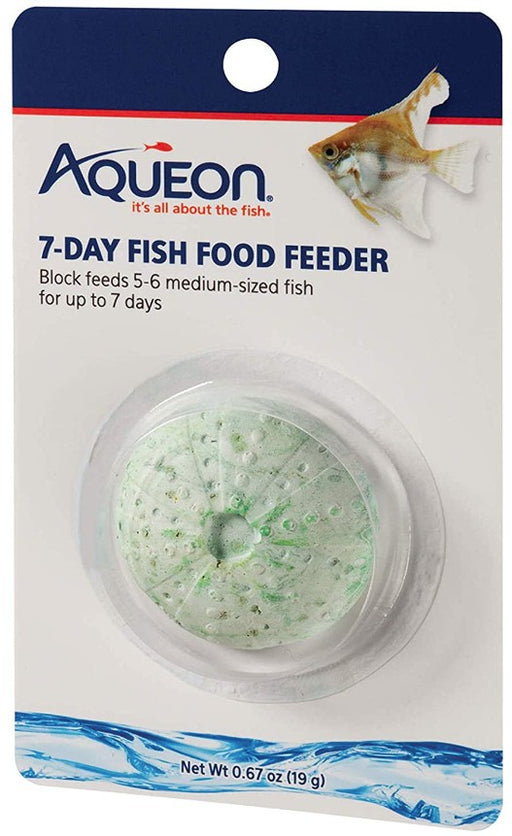 6 count Aqueon 7-Day Fish Food Feeder