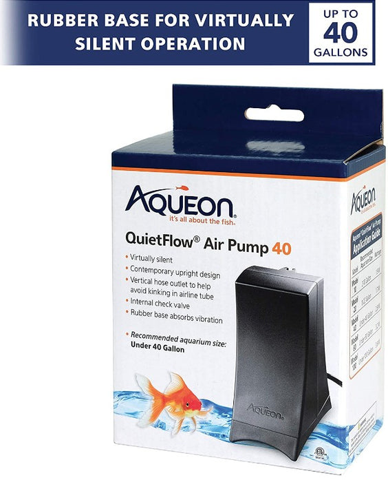 40 gallon Aqueon QuietFlow Air Pump for Aquariums