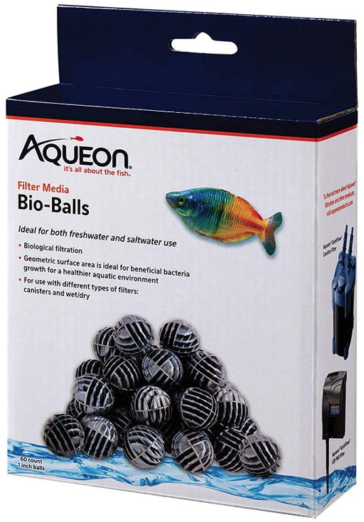 60 count Aqueon QuietFlow Bio Balls Filter Media