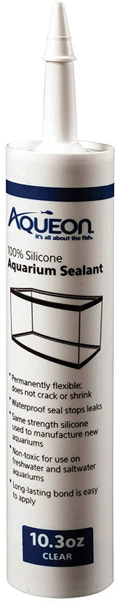 41.2 oz (4 x 10.3 oz) Aqueon Silicone Aquarium Sealant Clear