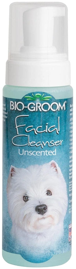 8 oz Bio Groom Facial Foam Tearless Cleanser for Dogs
