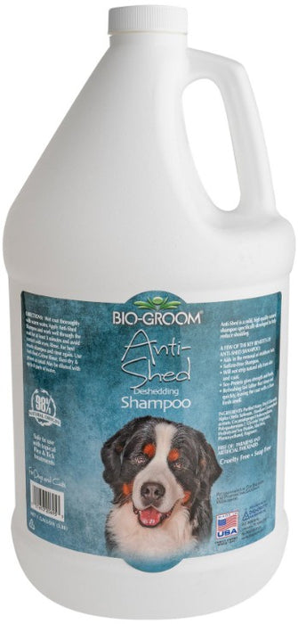 1 gallon Bio Groom Anti-Shed Deshedding Dog Shampoo