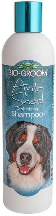 12 oz Bio Groom Anti-Shed Deshedding Dog Shampoo