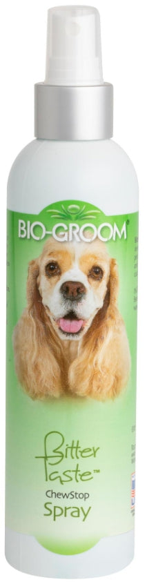 8 oz Bio Groom Bitter Taste Chewstop Spray for Dogs