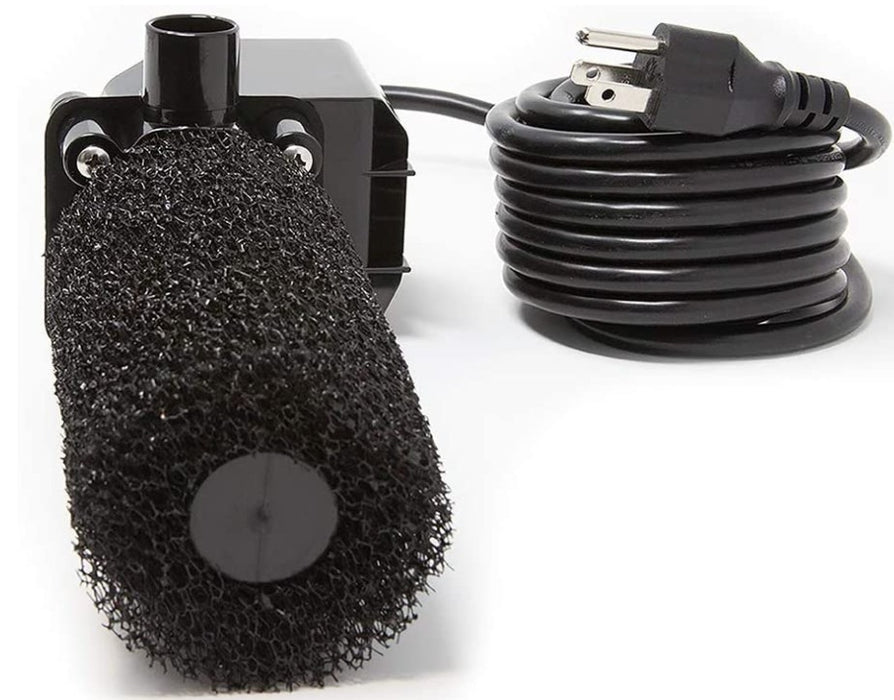 680 GPH Beckett Spaces Places Pond Kit with Submersible Pump, Fountain Heads and Pre-Filter