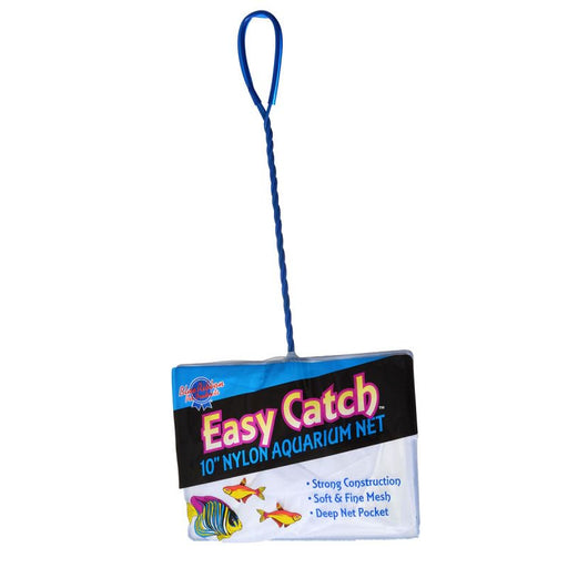 10" net - 1 count Blue Ribbon Easy Catch Soft and Fine Nylon Aquarium Net
