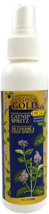 4 oz OurPets Cosmic Gold Catnip Spritz