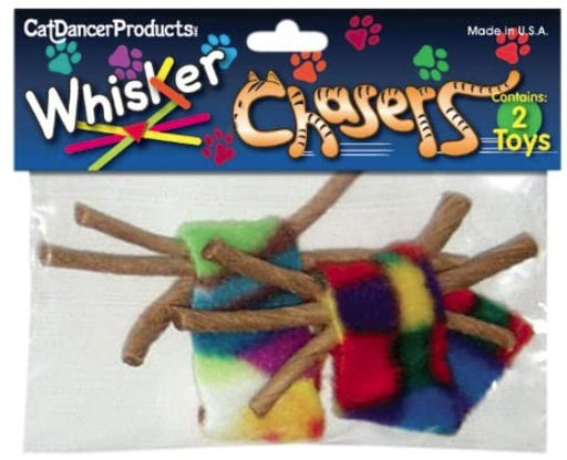 2 count Cat Dancer Whisker Chasers Cat Toy