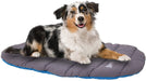 1 count Chuckit Travel Dog Bed Blue and Gray