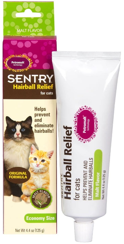 4.4 oz Sentry Petromalt Hairball Relief for Cats Malt Flavor