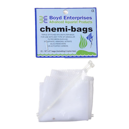 2 count Boyd Enterprises Chemi-Bags for Use with Phosphate, Ammonia, Nitrate Removers or Activated Carbon
