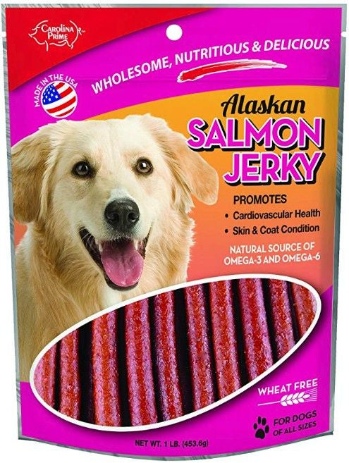 1 lb Carolina Prime Real Salmon Jerky Sticks