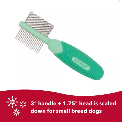 1 count Lil Pals Double Sided Comb for Dogs