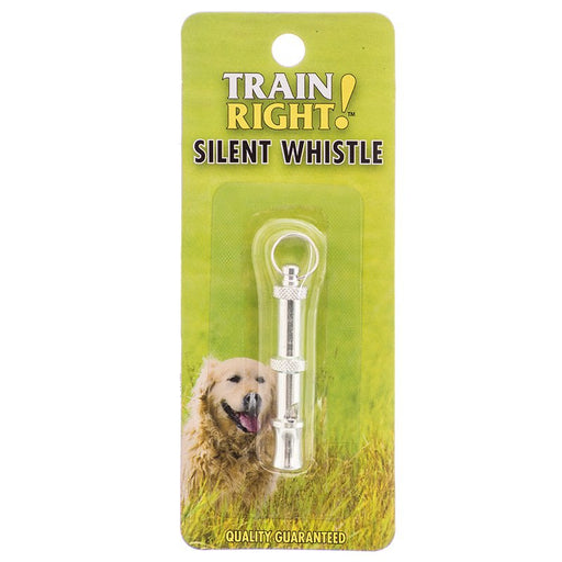 Small - 1 count Coastal Pet Train Right! Silent Dog Whistle