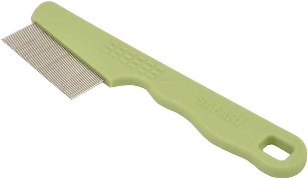 1 count Safari Flea Comb With Extended Handle for Cats