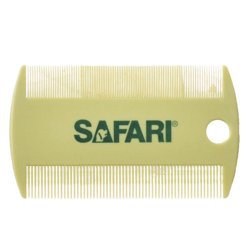 100 count Safari Plastic Double Sided Flea Combs for Dogs and Cats