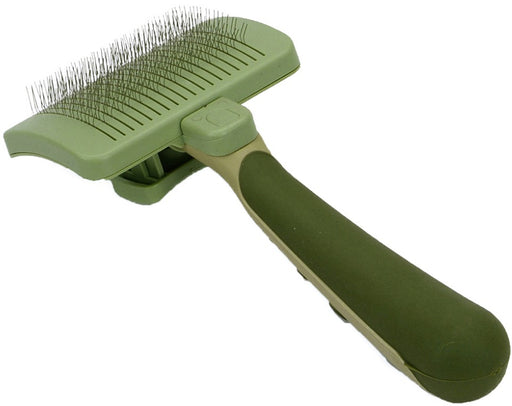 Small - 1 count Safari Self Cleaning Slicker Brush for Dogs