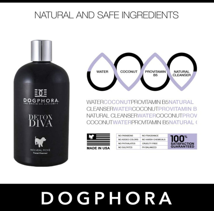 16 oz Dogphora Detox Diva Facial Cleanser
