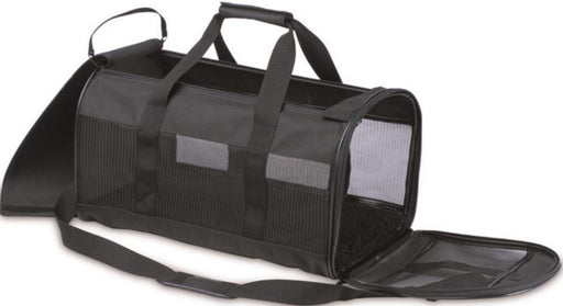 Large - 1 count Petmate Soft Sided Kennel Cab Pet Carrier Black