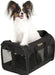 Large - 1 count Petmate Soft Sided Kennel Cab Pet Carrier Black