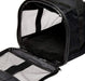 Medium - 2 count Petmate Soft Sided Kennel Cab Pet Carrier Black