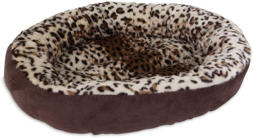 1 count Aspen Pet Round Pet Bedding Animal Print for Dogs