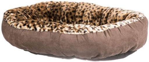 1 count Aspen Pet Round Pet Bedding Animal Print for Dogs
