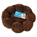 1 count Aspen Pet Puffy Round Cat Bed
