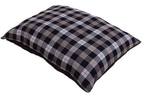 1 count Petmate Plaid Pillow Dog Bed Assorted Colors