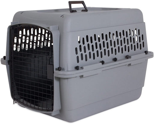 1 count Petmate Traditional Pet Kennel Grey