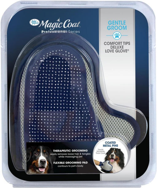 1 count Magic Coat Professional Series Gentle Groom Comfort Tips Deluxe Love Glove