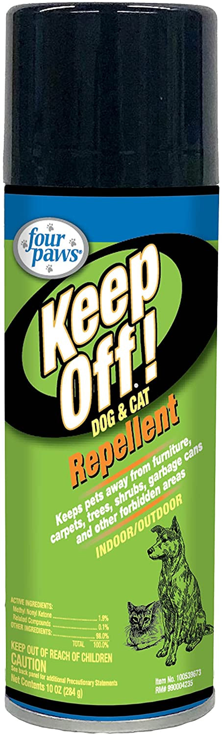 10 oz Four Paws Keep Off Indoor and Outdoor Repellent for Dogs and Cats